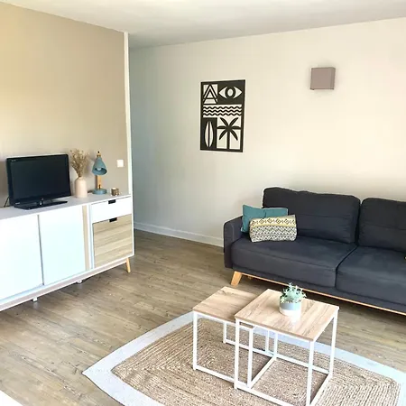 Cosy Appartement 3 étoiles piscine chauffée Capbreton Exterior foto